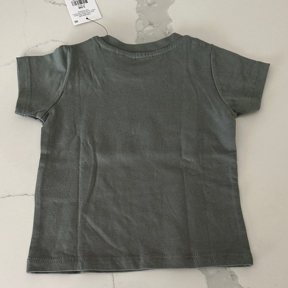 Cotton On Kids Army Green Graphic Tee - Picture 2 of 4